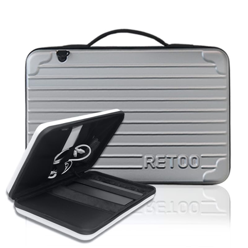 ロビタ　robita 牛革　ノートパソコンケース Amazon.co.jp: [RETOO] ノートパソコン パソコンケース ハード SILVER